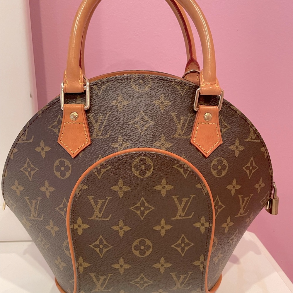 Louis Vuitton Ellipse MM Top Handle Bowling Bag
